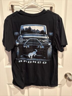 Black Ford Bronco Graphic Tee - Women's Short Sleeve